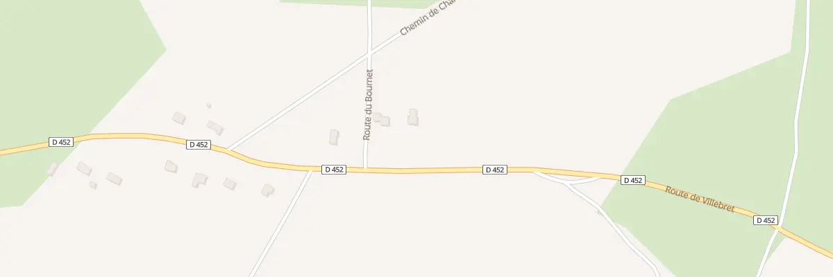Plan du 80 Rte du Bournet à Saint-Genest