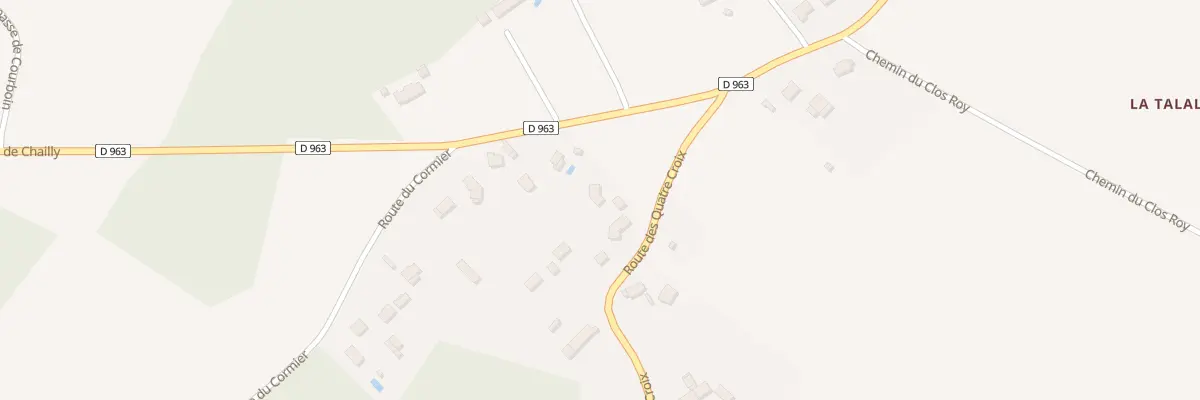 Plan du 12 Rte des Quatre Croix à Chevillon-sur-Huillard