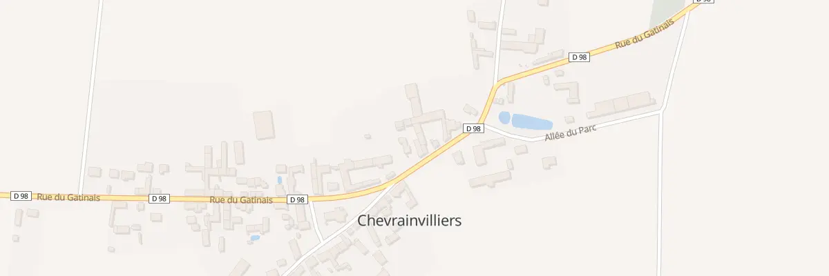 Plan du 9 Rue du Gatinais à Chevrainvilliers
