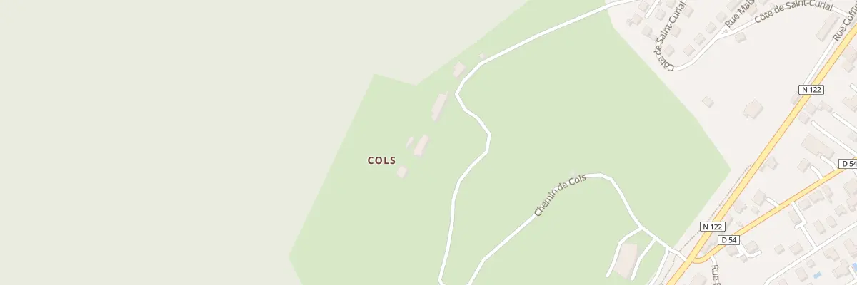 Plan du 5270 Cols à Vic-sur-Cère