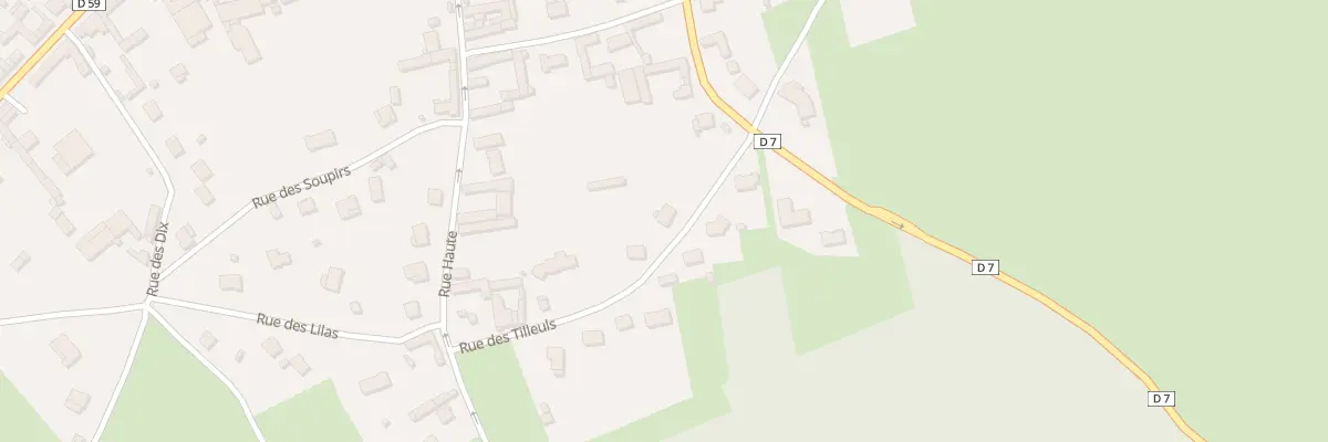 Plan du 8 Rue des Tilleuls à Wanquetin