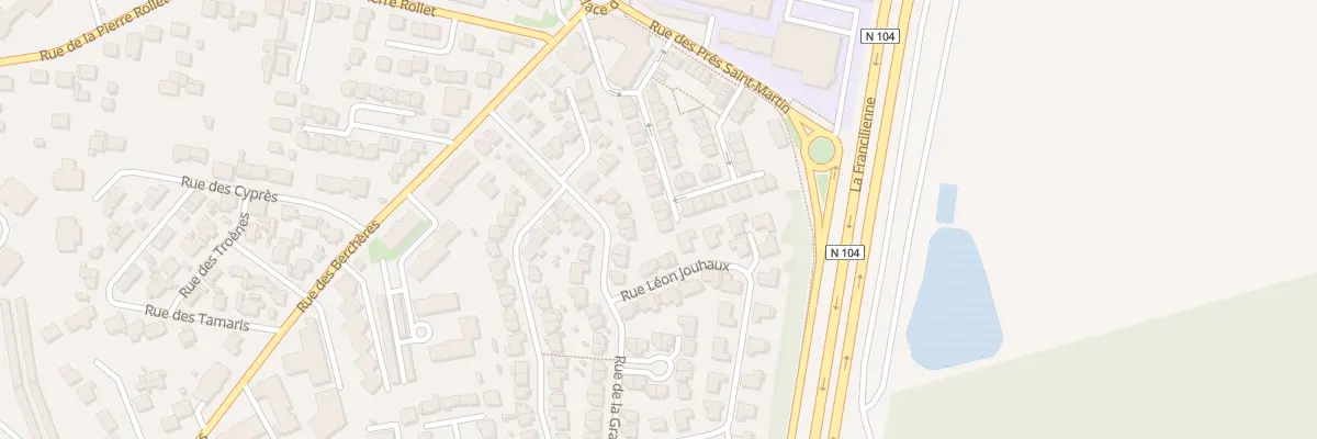 Plan du 20 Rue Jean Charcot à Pontault-Combault