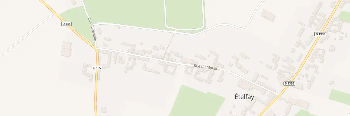 Plan du 9 Rue du Moulin à Ételfay