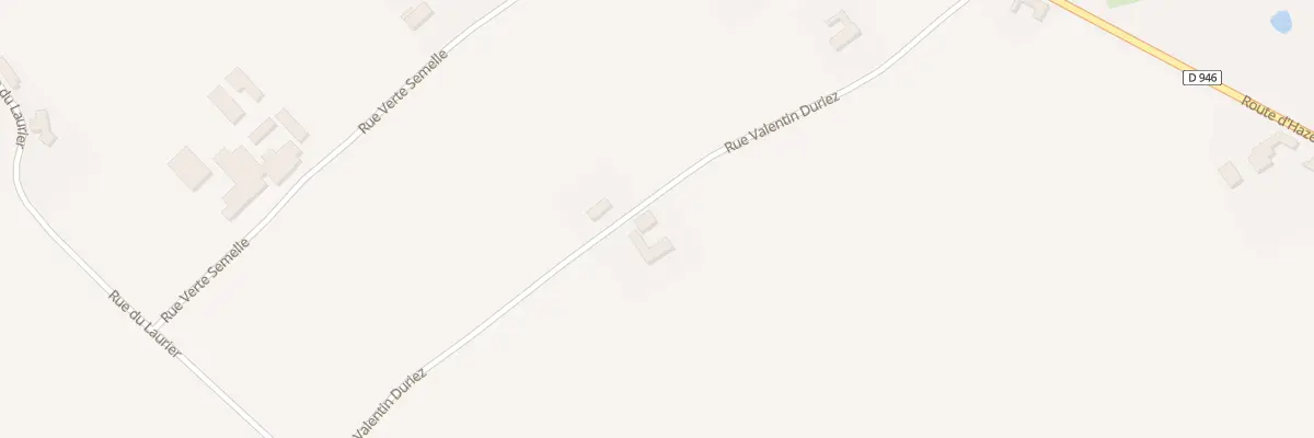 Plan du 67B Rue Valentin Duriez à Merville