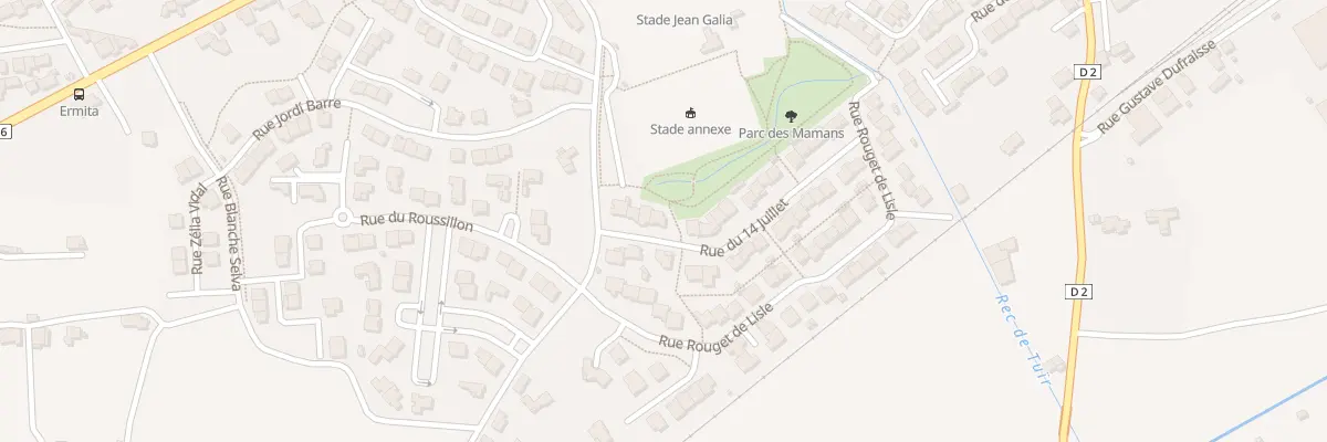 Plan du 7 Rue du 14 Juillet à Ille-sur-Têt