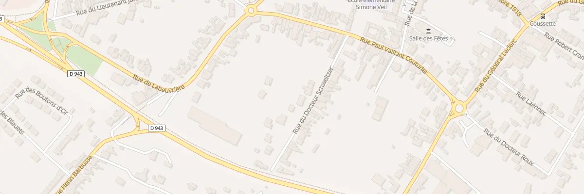 Plan du 120 Rue du Doctéur Schweitzer à Annezin