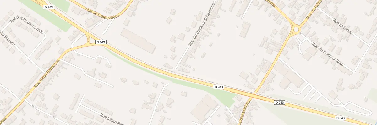Plan du 211 Rue du Doctéur Schweitzer à Annezin