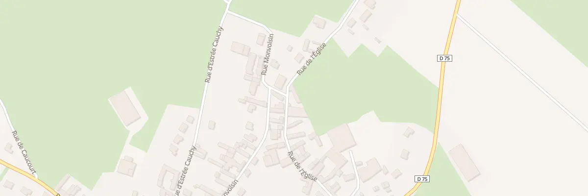 Plan du 225 Rue de l’Eglise à Cambligneul