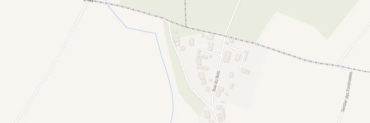 Plan du 4 Le Chemin d’Hesdigneul à Houchin