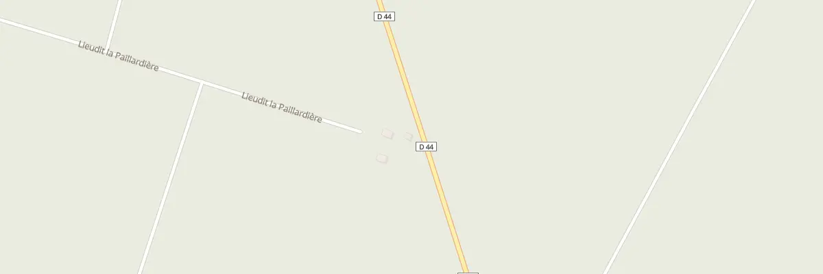 Plan du 1 La Paillardiere à Nevoy