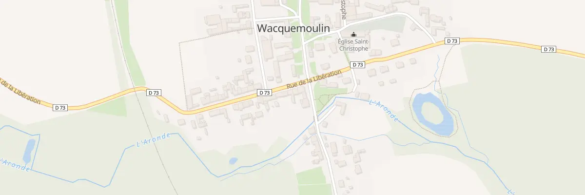 Plan du 24 Rue de la Libération à Wacquemoulin
