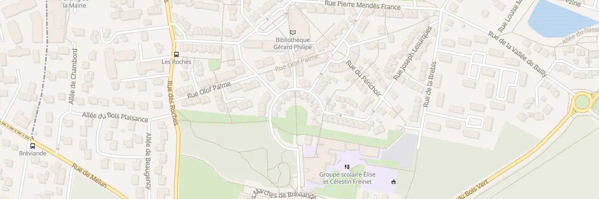 Plan du 51 Rue Joseph Lesurques à Vert-Saint-Denis