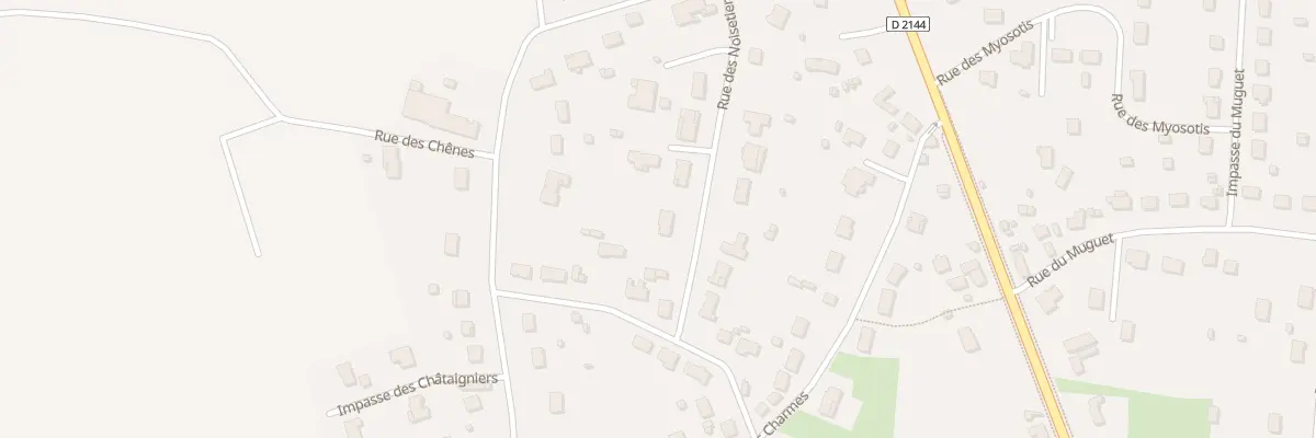 Plan du 10 Rue des Noisetiers à Saint-Victor