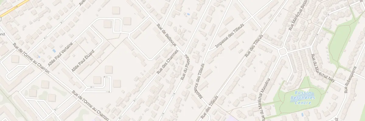 Plan du 2 Rue du Plateau à Pontault-Combault