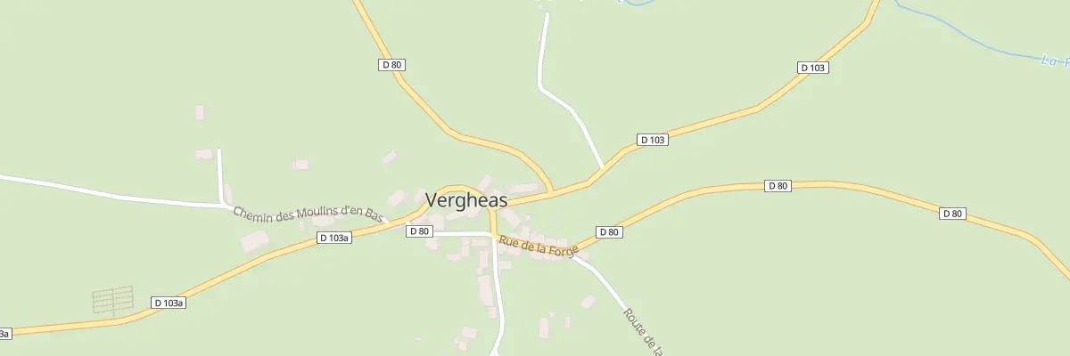 Plan du 5047 Le Bourg à Vergheas