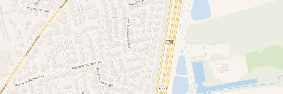 Plan du 3 Rue Xavier Bichat à Pontault-Combault