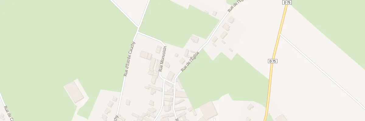 Plan du 230 Rue de l’Eglise à Cambligneul