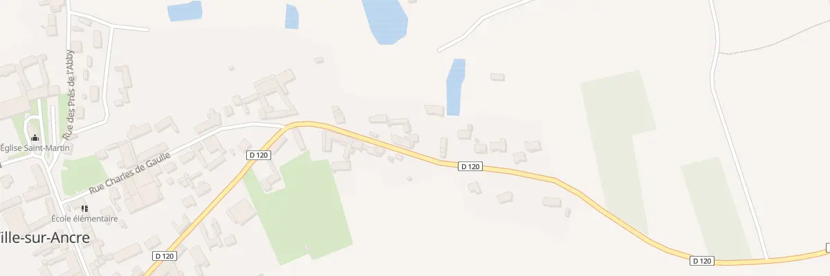 Plan du 15 Rue de Meaulte à Ville-sur-Ancre