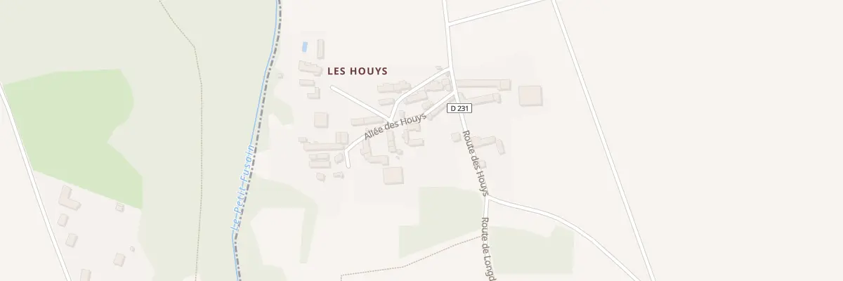 Plan du 21 All des Houys à Courtempierre