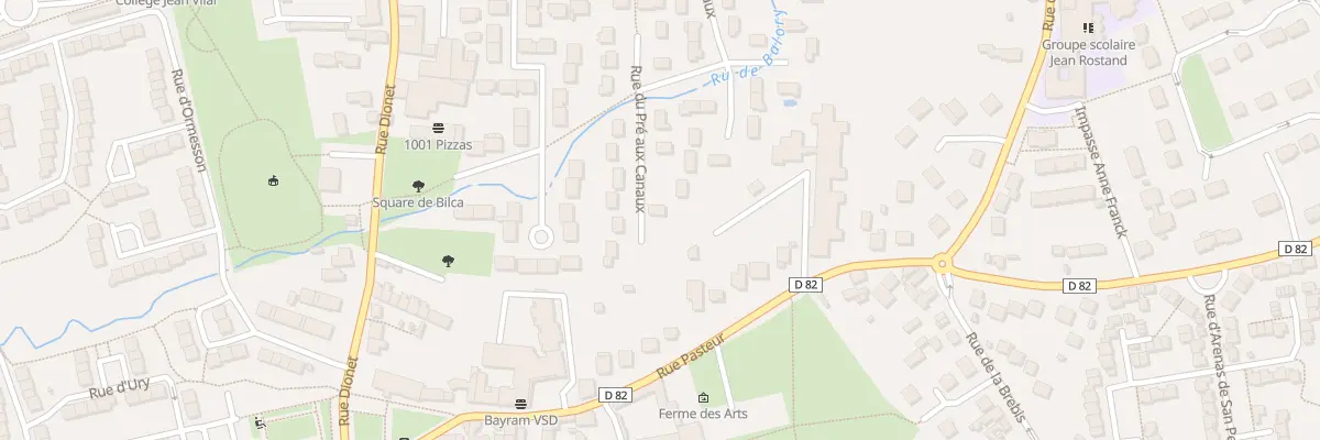 Plan du 50 Rue du Pré aux Canaux à Vert-Saint-Denis