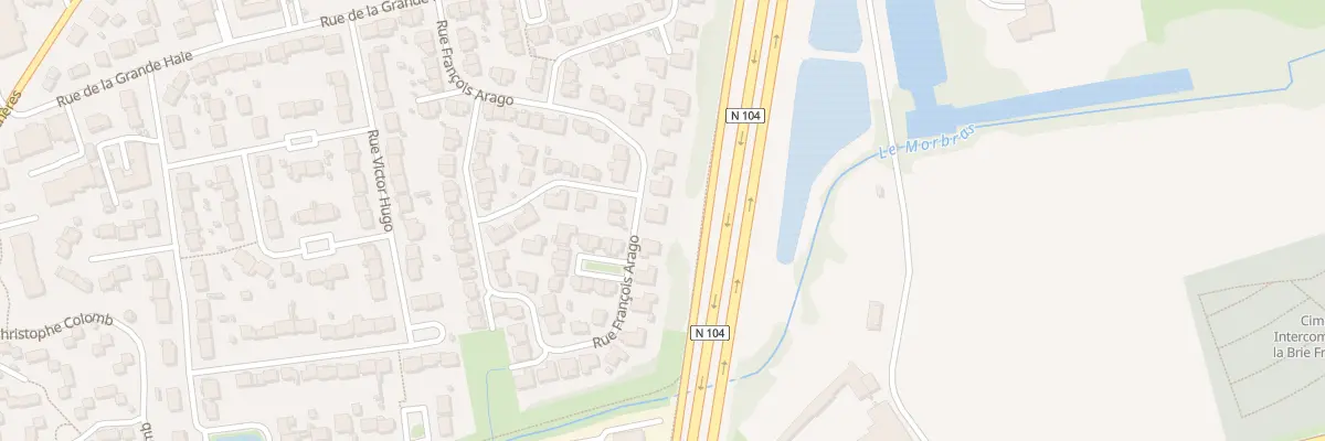 Plan du 29 Rue Francois Arago à Pontault-Combault