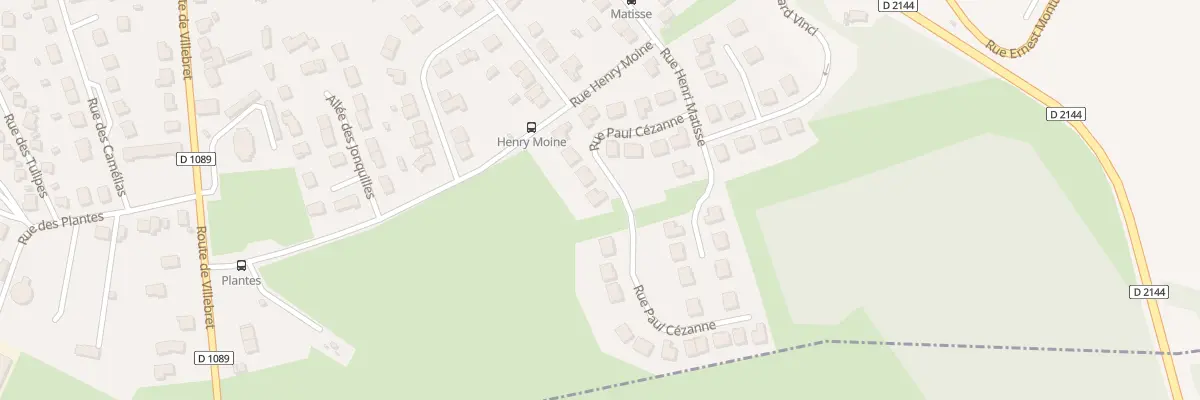 Plan du 16 Rue Paul Cézanne à Montluçon