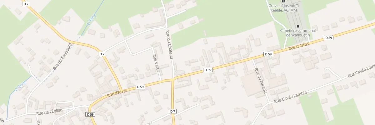 Plan du 31 Rue d’Arras à Wanquetin