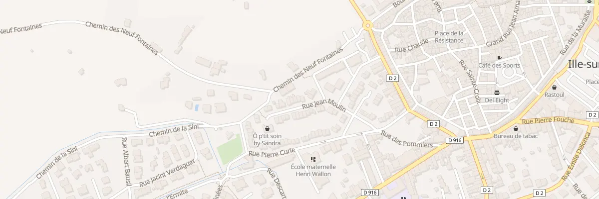 Plan du 16 Rue Jean Moulin à Ille-sur-Têt