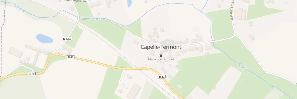 Plan du 385 Rue de l’Eglise à Capelle-Fermont