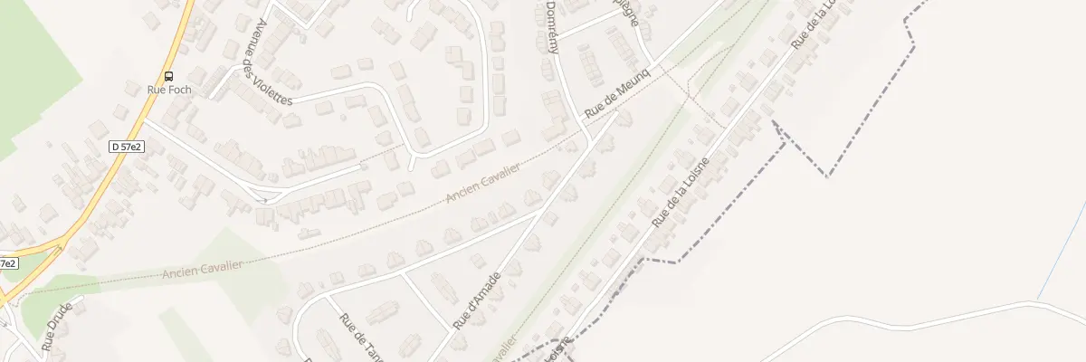 Plan du 23 Rue d’Amade à Barlin