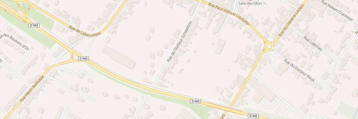 Plan du 151 Rue du Doctéur Schweitzer à Annezin