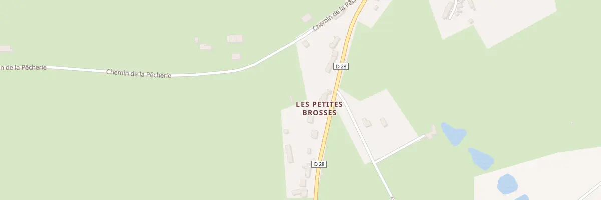 Plan du 5346B Les Petites Brosses à Meaulne-Vitray