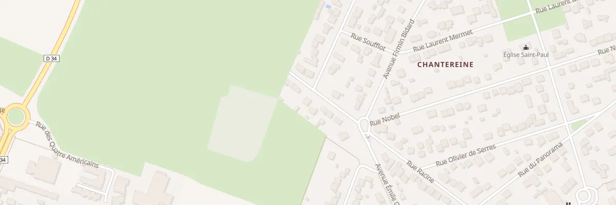 Plan du 9 Rue André Duperrin à Chelles
