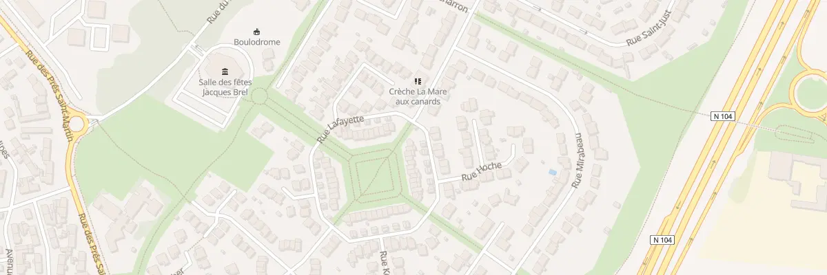 Plan du 47 Rue Lafayette à Pontault-Combault