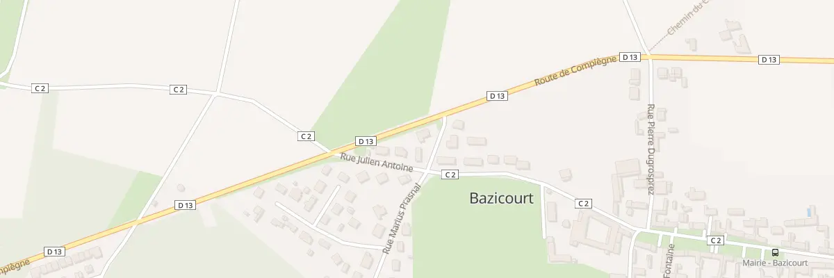 Plan du 3 Che de la Croix Blanche à Bazicourt