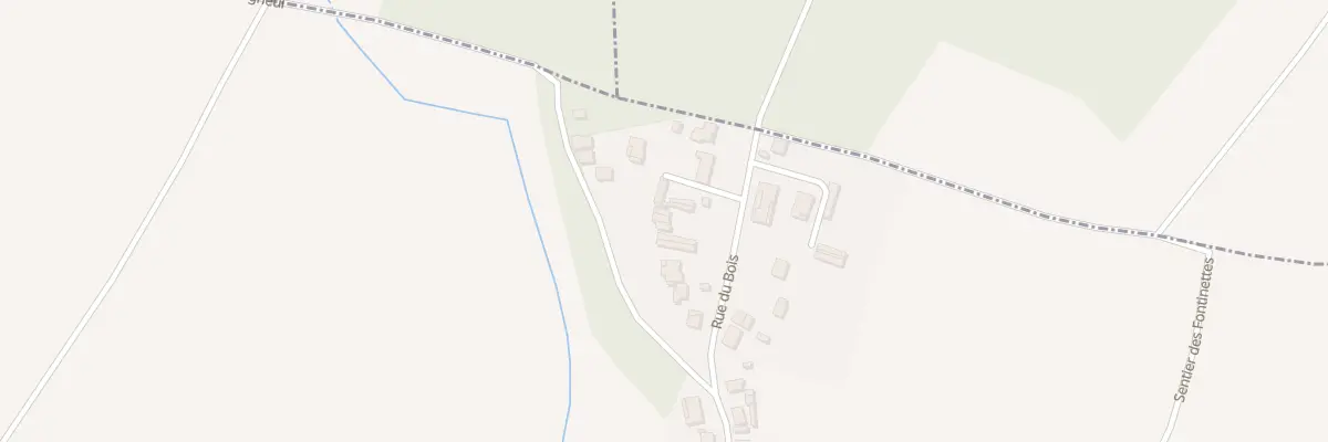 Plan du 33 Rue du Bois à Houchin