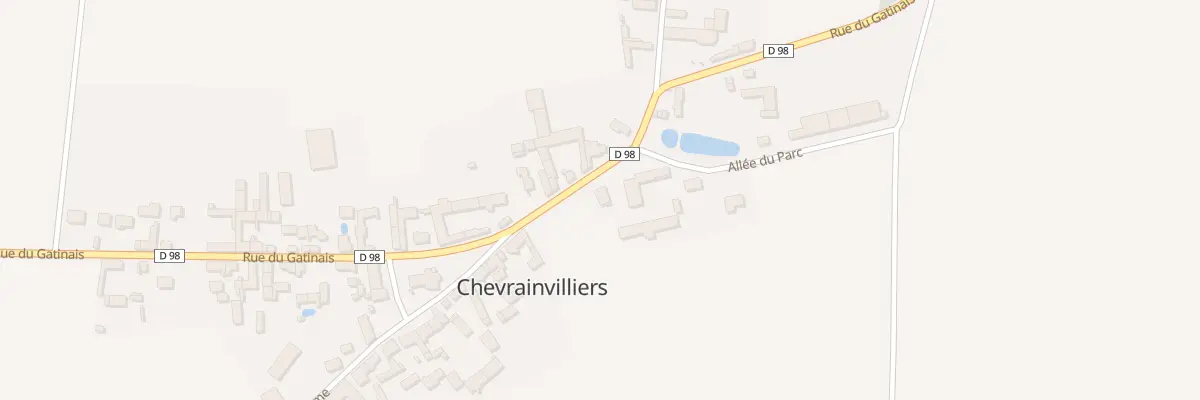 Plan du 6 Rue du Gatinais à Chevrainvilliers