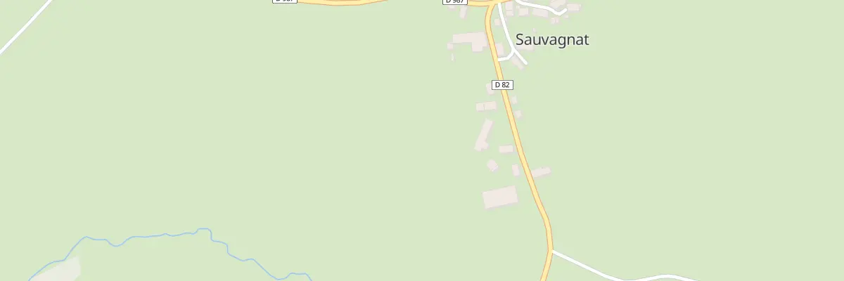 Plan du 5017 Bourg de Sauvagnat à Sauvagnat