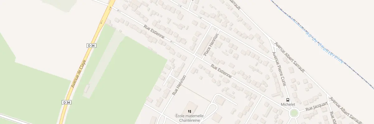 Plan du 41 Rue Estienne à Chelles