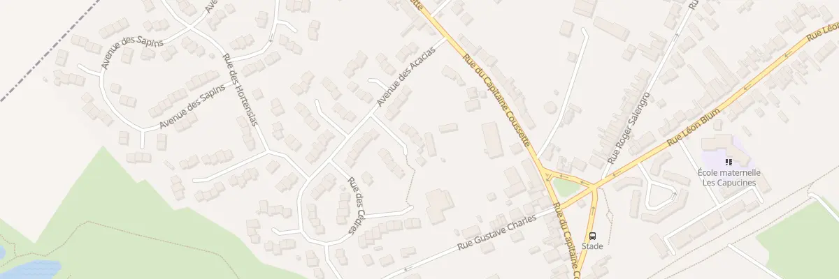 Plan du 5 Rue des Saules à Annezin