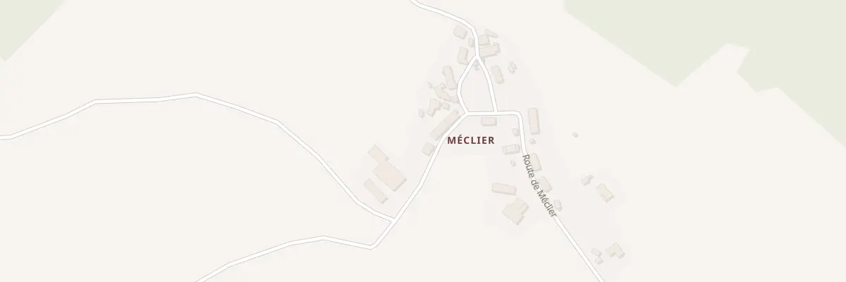 Plan du 17 Meclier à Saint-Sulpice