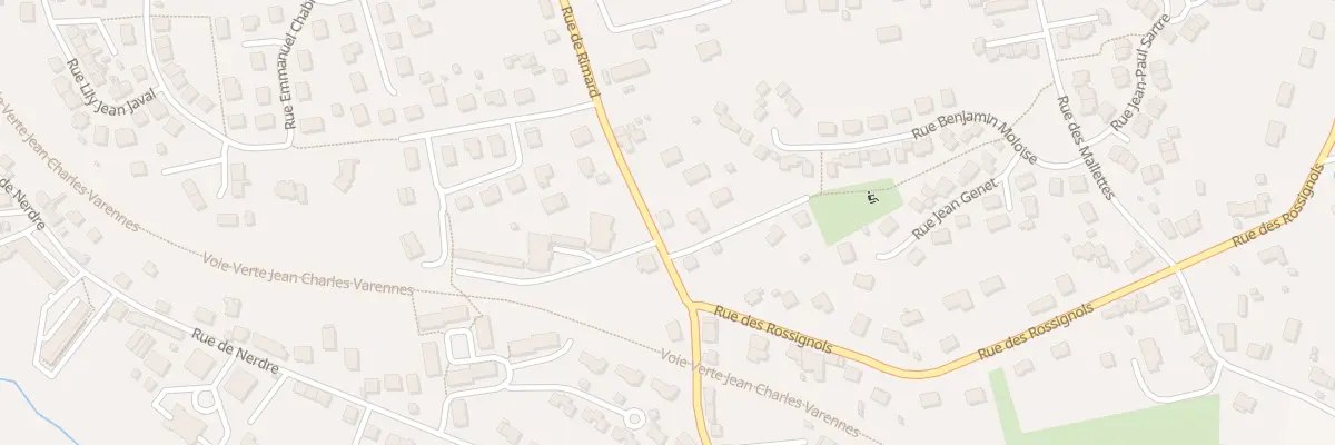 Plan du 141 Rue de Rimard à Montluçon