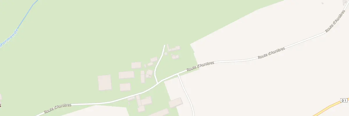 Plan du 965 Rte d’Asnières à Saint-Pierre-les-Étieux