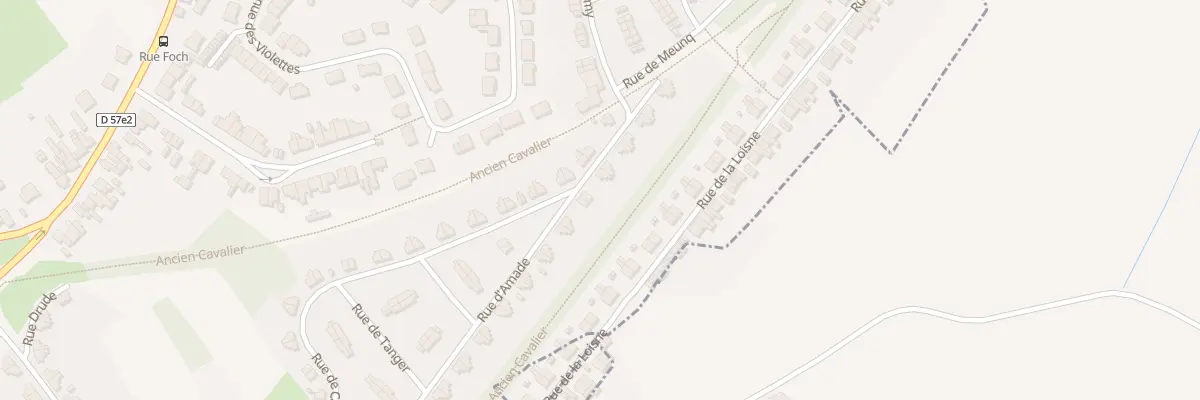 Plan du 36 Rue d’Amade à Barlin