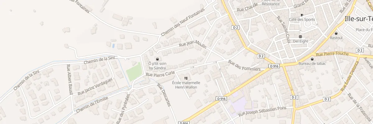 Plan du 27 Rue Pierre Curie à Ille-sur-Têt