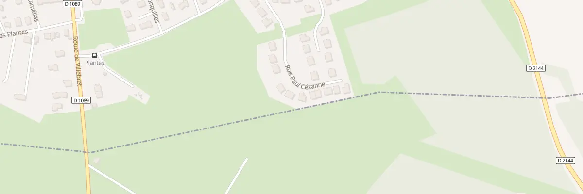 Plan du 26 Rue Paul Cézanne à Montluçon
