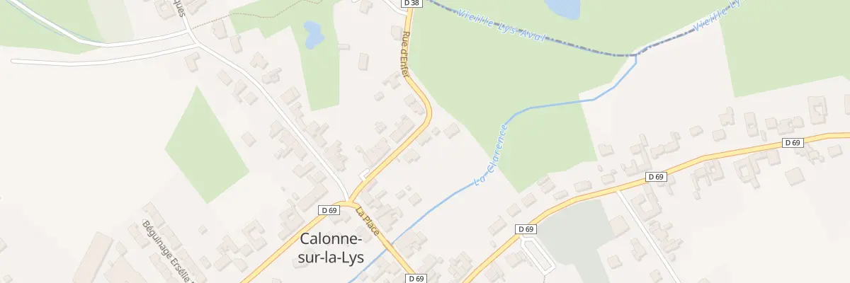 Plan du 88 Rue d’Enfer à Calonne-sur-la-Lys
