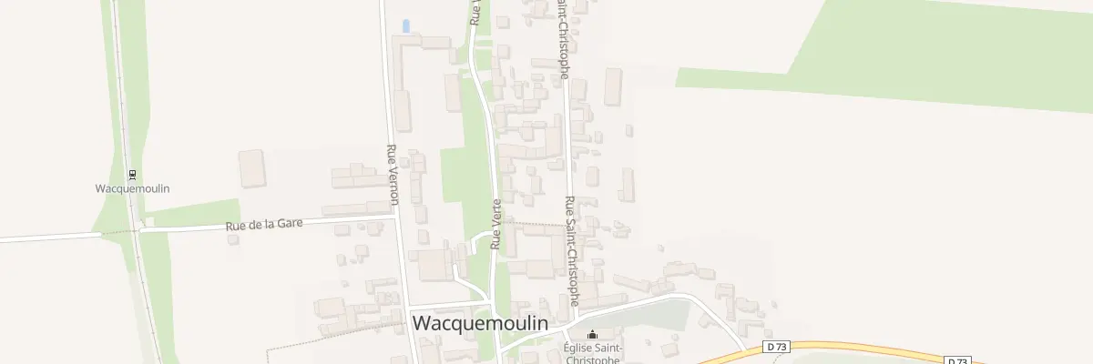 Plan du 1B Rue Saint-christophe à Wacquemoulin