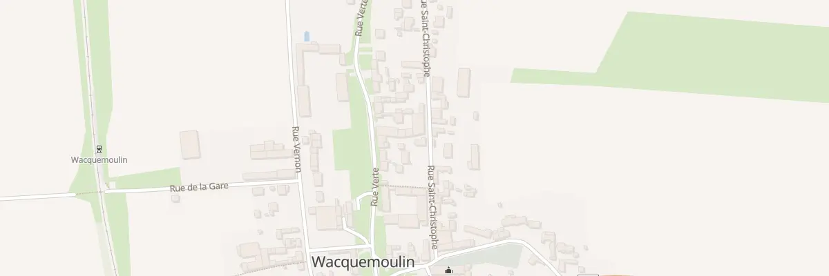 Plan du 3 Rue Saint-christophe à Wacquemoulin