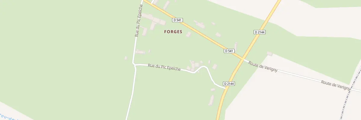 Plan du 5 Rue du Pic Epeiche à Nassigny